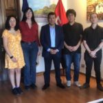 Valentina Vargas Lowick-Russel realiza visita cordial a la embajada de Nicaragua en Chile