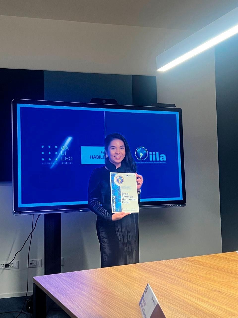 Brisa Hernández Seleccionada para el Prestigioso Programa de Pasantías Habili-tas 2024