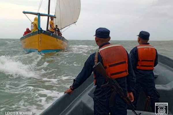 Ejército de Nicaragua, operación de búsqueda, salvamento y rescate de la Embarcación «Cap. Randy»