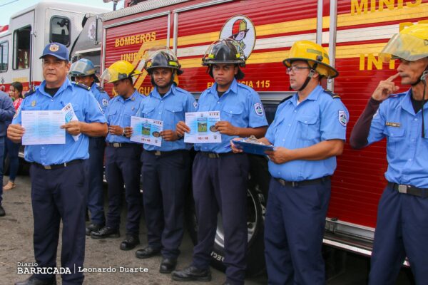 Bomberos Unidos realizan inspección en el mercado Roberto Huembes para mejorar la seguridad y prevenir riesgos