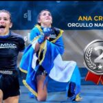 ANA CRUZ, ORGULLO NACIONAL MEDALLA DE ORO EN MUNDIAL DE MMA