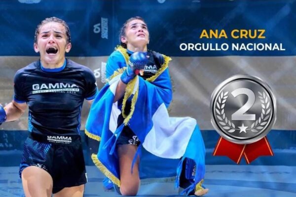 ANA CRUZ, ORGULLO NACIONAL MEDALLA DE ORO EN MUNDIAL DE MMA