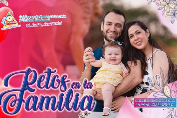 Cartilla «Retos en la Familia»: Fomentando valores y armonía para construir una Nicaragua próspera