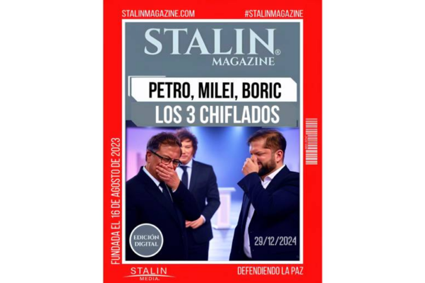 Petro, Milei, Boric, los 3 «Chiflados»