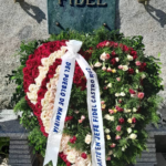 Presidente de Namibia rinde homenaje al Líder Revolucionario Fidel Castro