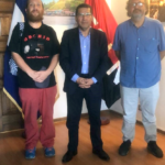 Presidente del Partido Igualdad de Chile visita la Embajada de Nicaragua