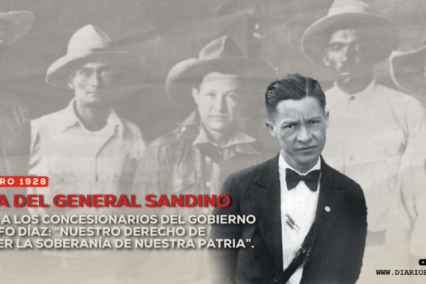 Sandino: La soberanía no se vende ni se negocia
