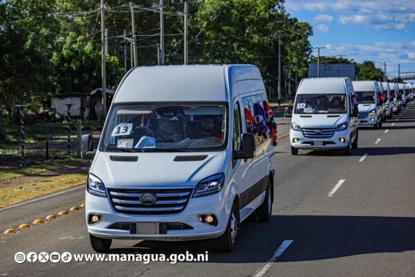 Avances para el bienestar de las familias nicaragüenses: Entrega de nuevas unidades de transporte en los próximos días