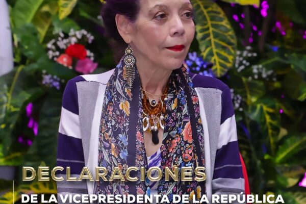 Declaraciones de la Vicepresidenta Rosario Murillo – 16 de enero 2025