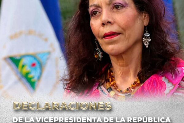 Declaraciones de la Vicepresidenta Rosario Murillo – 22 de enero