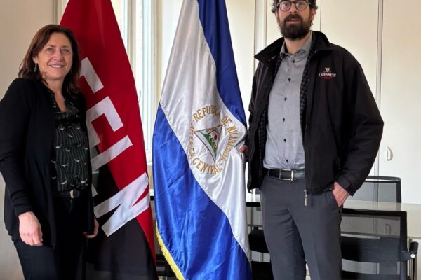 Delegación Nicaragüense en Italia Recibe al Director de Prestigiosa Revista Italiana