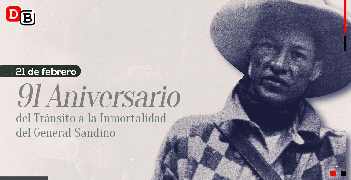 91 Aniversario del Tránsito a la Inmortalidad<br>del General Sandino
