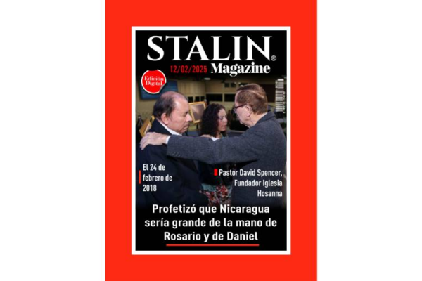 Pastor David Spencer, profetizó que Nicaragua sería grande de la mano de Rosario y de Daniel