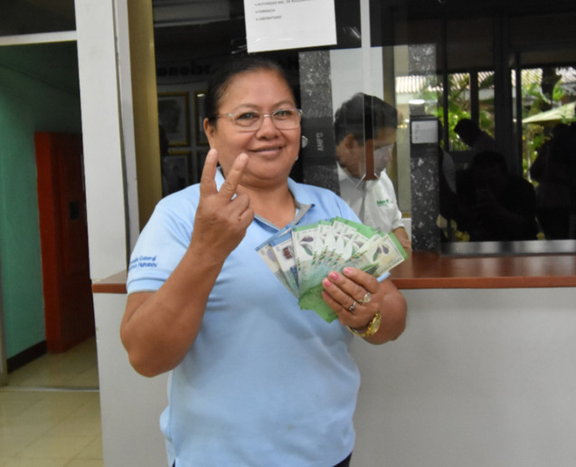 Pago de salario se realizará este viernes 4 de septiembre