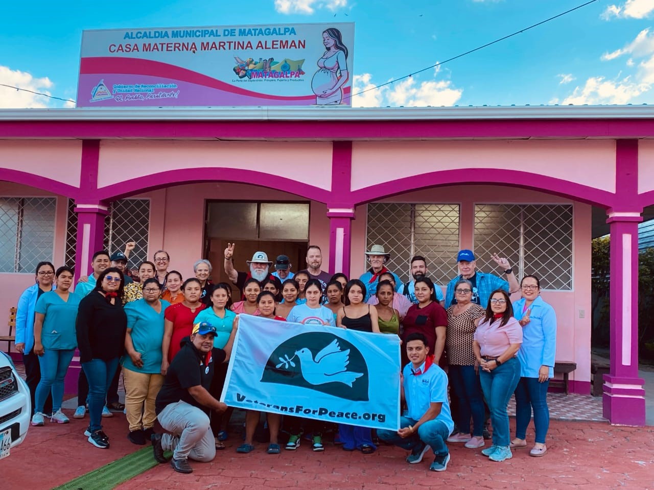 Veteranos por la Paz visitan Matagalpa