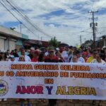 Gobierno de Reconciliación y Unidad Nacional Celebra los 60 Años de Fundación de Nueva Guinea con la Participación Activa de las Familias