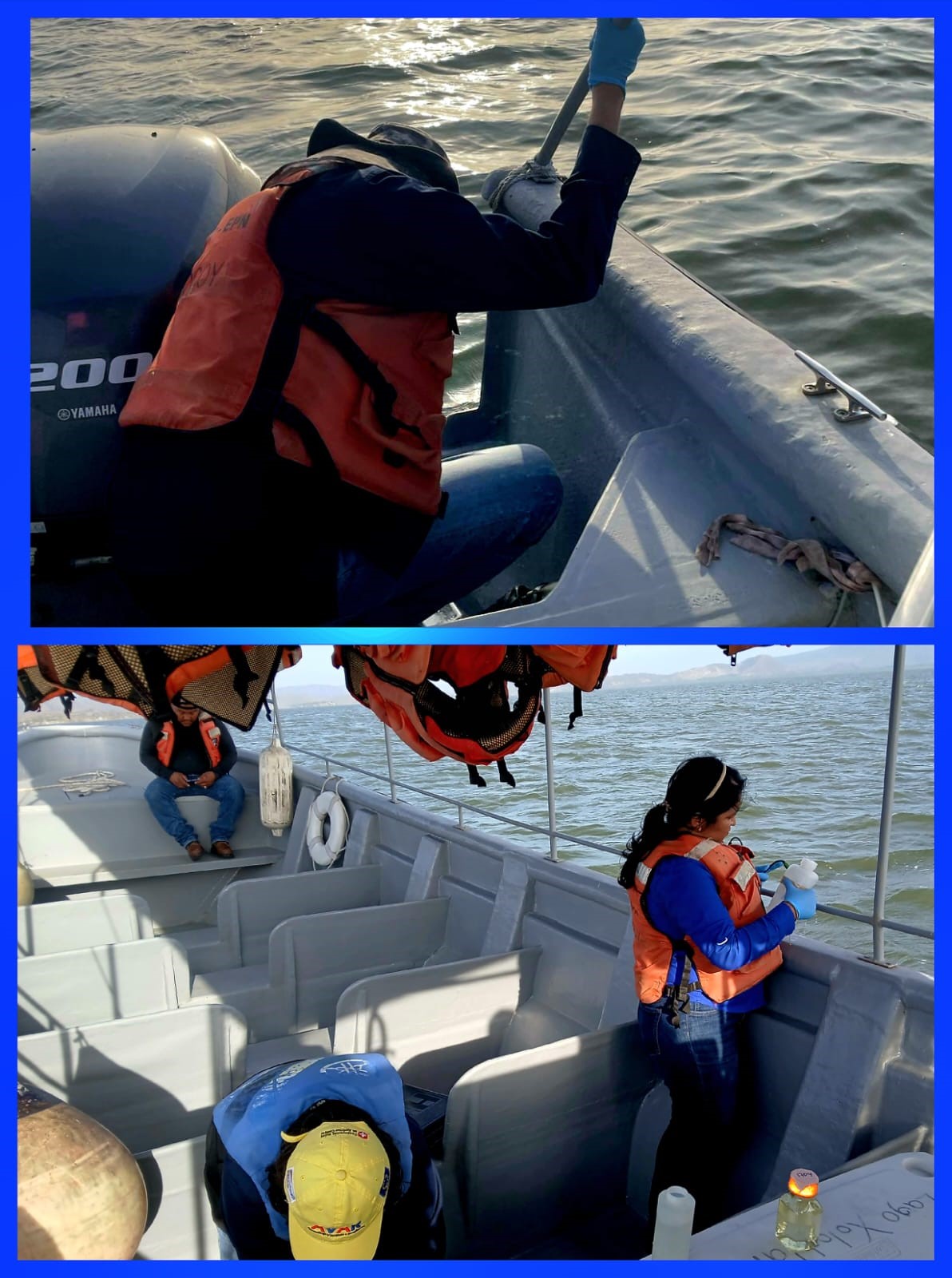 ENACAL realiza monitoreos para evaluar la calidad del agua en el Lago Xolotlán
