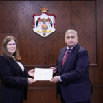 Embajadora Tatiana García Silva presenta Cartas Credenciales ante el Rey Abdullah II de Jordania