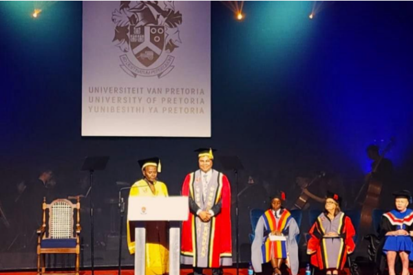 Nicaragua asiste a la toma de posesión de autoridades de la Universidad de Pretoria