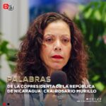 Declaraciones de la Copresidenta de Nicaragua Rosario Murillo – 20 de marzo 2025