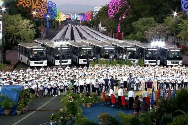 500 nuevos buses chinos modernizan transporte público en Nicaragua