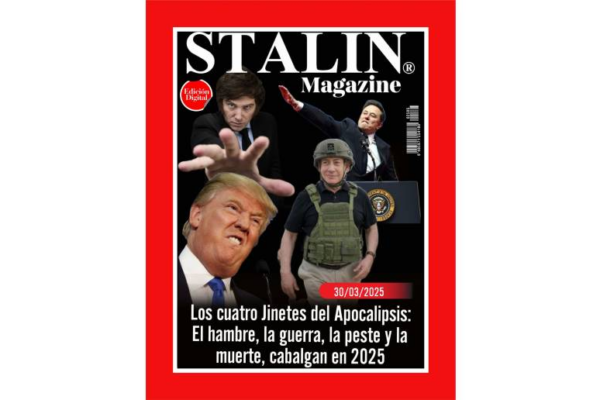 Los cuatro Jinetes del Apocalipsis: El hambre, la guerra, la peste y la muerte, cabalgan en 2025