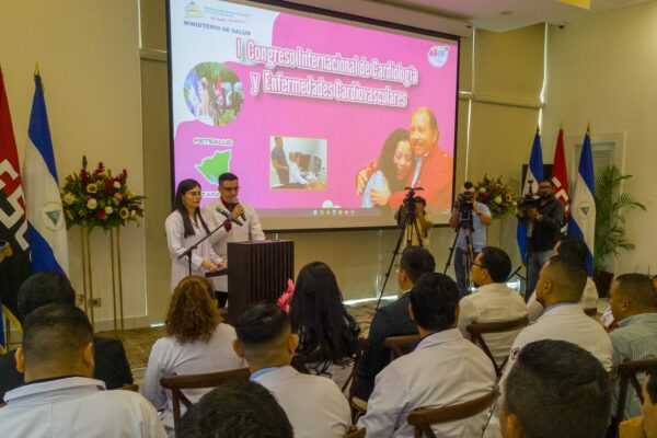 Salud y conocimiento: Nicaragua realiza primer congreso para fortalecer la atención cardiaca