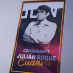 Juventud de todos los tiempos participa de entrega floral al Comandante Julián Roque Cuadra