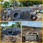 Avanza proyecto de saneamiento en Las Calabazas, Darío