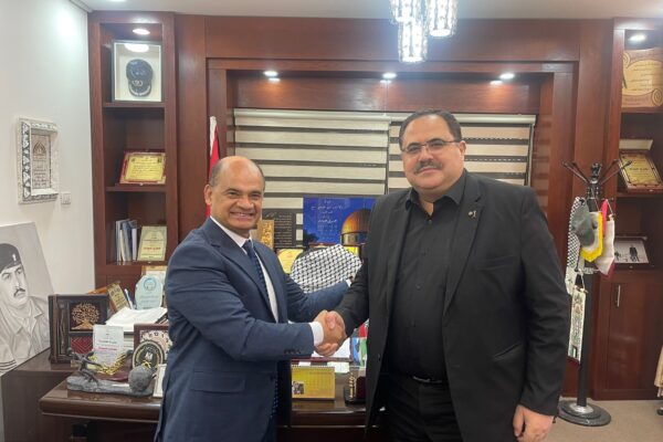 Delegación nicaragüense se reúne con líderes de Fatah en un encuentro fraterno y solidario