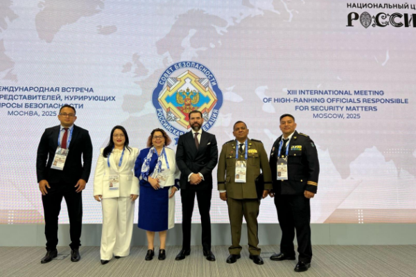 Nicaragua participa en XIII Reunión Internacional de Seguridad en Moscú