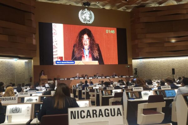 Nicaragua participa en la 78ª Asamblea Mundial de la Salud en Ginebra
