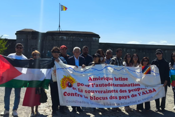 Nicaragua presente en acto de memoria antifascista en Bélgica