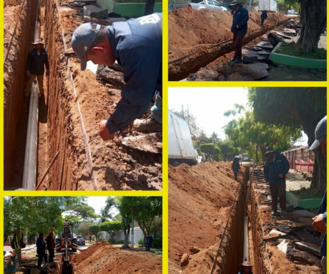 ENACAL ejecuta el Proyecto de Ampliación y Mejoramiento del Saneamiento en el Barrio Belmonte