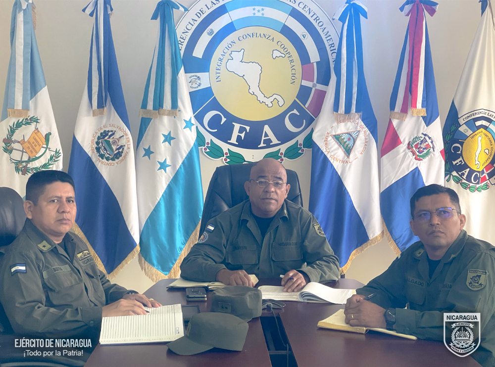 Ejército de Nicaragua alista participación en reunión de seguridad regional