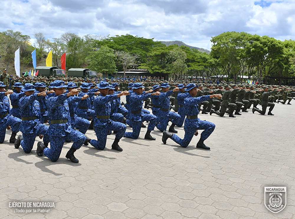 Graduación de 463 Soldados en la Escuela Nacional de Adiestramiento Básico de Infantería “Soldado Ramón Montoya”