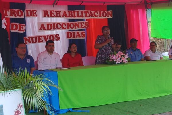 Estelí inaugura centro “Nuevos Días” para atender a personas con adicciones