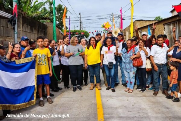 Más calles y caminos para el pueblo Nicaragüense