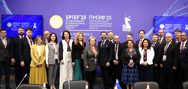 Nicaragua participa activamente en el Foro Económico Internacional de San Petersburgo