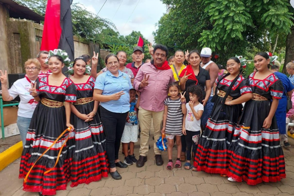 Avanza entrega de calles y caminos en Nicaragua