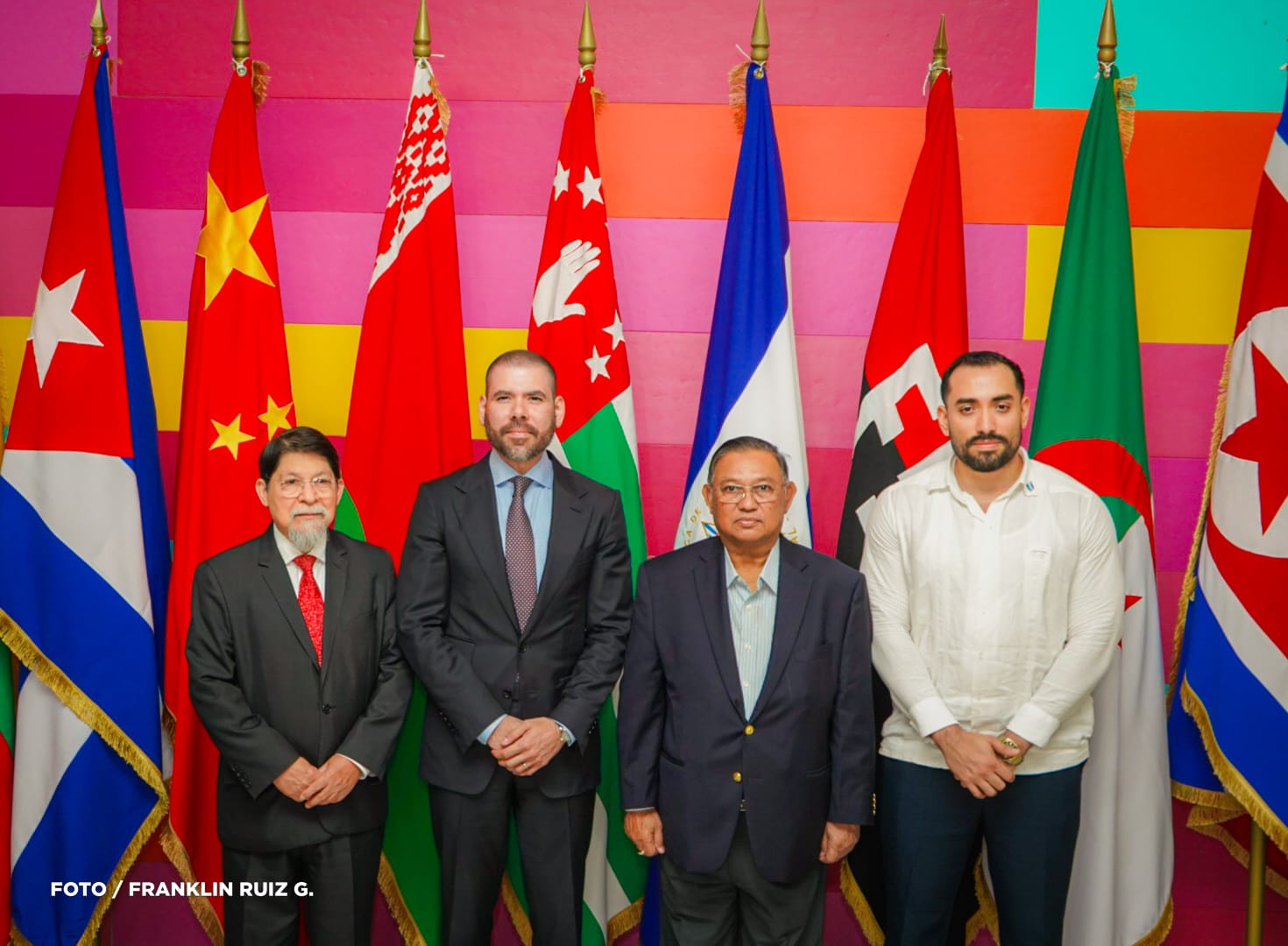 Delegado de Myanmar participa en celebración del 46 aniversario de la Revolución Popular Sandinista