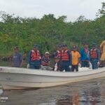 Ejército de Nicaragua rescata a cinco personas y recupera cuerpo sin vida en la Costa Caribe Norte