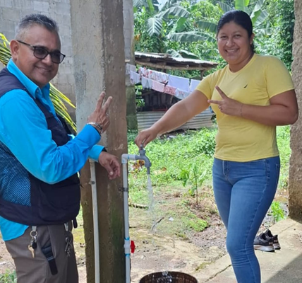 Familias del Rama mejoran su acceso al agua potable
