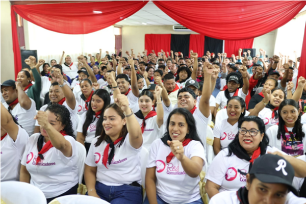 Comunicadores Sandinistas del Caribe Norte reafirman compromiso con la verdad y las victorias del pueblo
