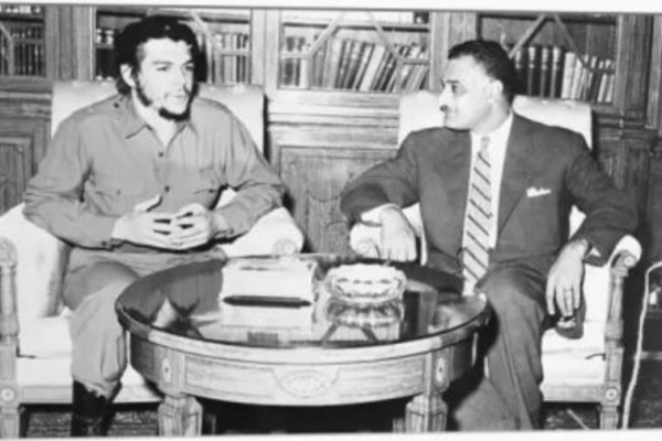 Encuentro de los gigantes de la liberación: Gamal Abdel Nasser y Che Guevara