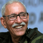 Compañero Brahim Ghali, presidente Saharaui saluda el 46/19