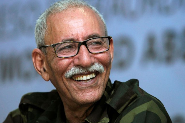 Compañero Brahim Ghali, presidente Saharaui saluda el 46/19