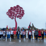Siuna inaugura Monumento al General Sandino en conmemoración del 46/19 y Día de la Alegría