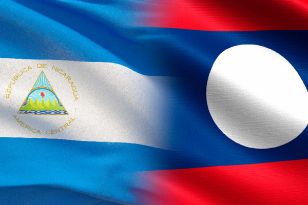 Comité Central del Partido Popular Revolucionario de Laos saluda al FSLN en el 46/19