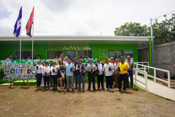 Inauguran modernas instalaciones de MARENA en Juigalpa para fortalecer la gestión ambiental en Chontales